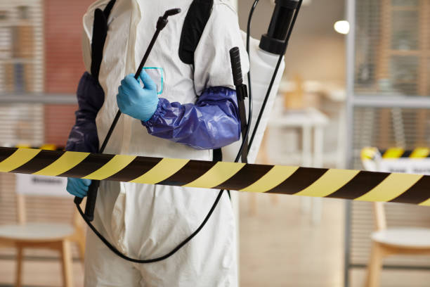 Professional Biohazard Cleanup technician working in Pullman, WA